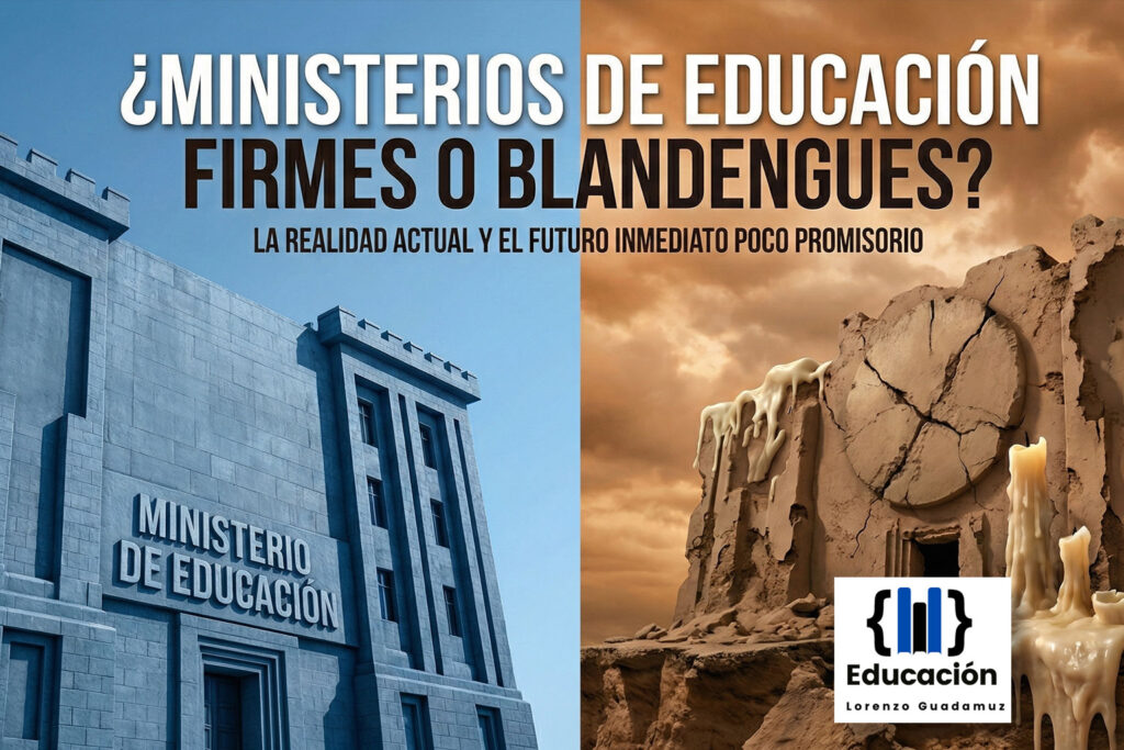 ¿MINISTERIOS DE EDUCACIÓN FIRMES O BLANDENGUES? LA REALIDAD ACTUAL Y EL FUTURO INMEDIATO POCO PROMISORIO.