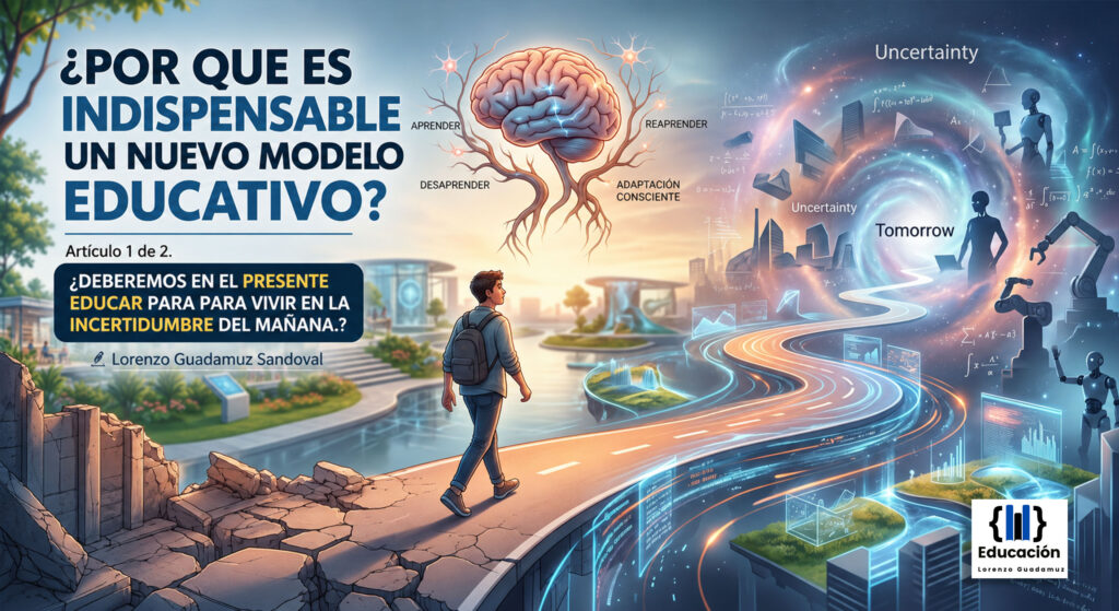 ¿POR QUE ES INDISPENSABLE UN NUEVO MODELO EDUCATIVO?