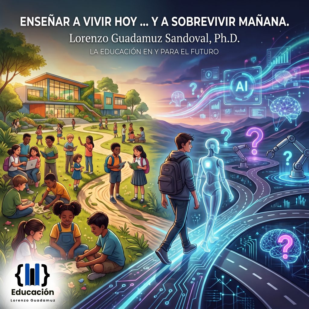 ENSEÑAR A VIVIR HOY … Y A SOBREVIVIR MAÑANA.